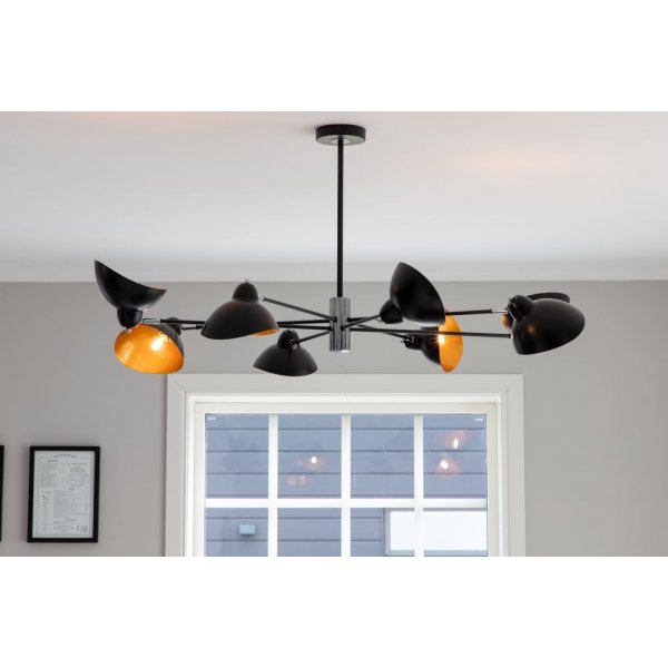 Karby Taklampa - Svart/koppar Karby Taklampa - Svart/koppar