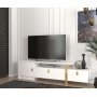 Aramis TV-meubel - Wit/goud