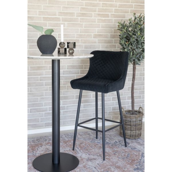 Barstol svart sitthöjd 75 cm Barstol svart sitthöjd 75 cm