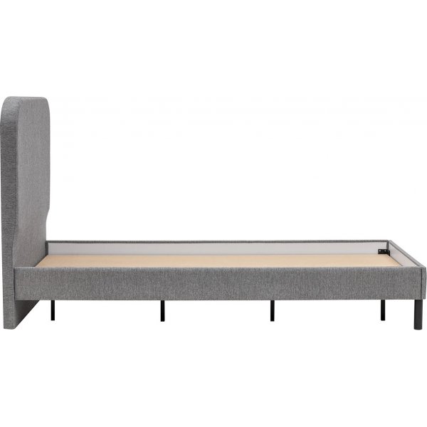 Lody enkelsäng 90 x 200 cm - Grå Lody enkelsäng 90 x 200 cm - Grå