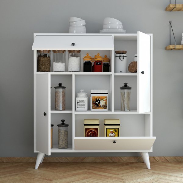 Cabinet Hercule - Blanc