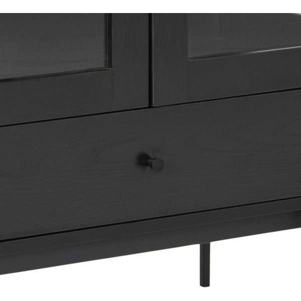 Angus vitrinskp - Svart