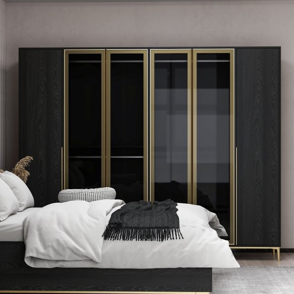 Armoire Elevate 268 x 52 x 218 cm - Noir Armoire Elevate 268 x 52 x 218 cm - Noir