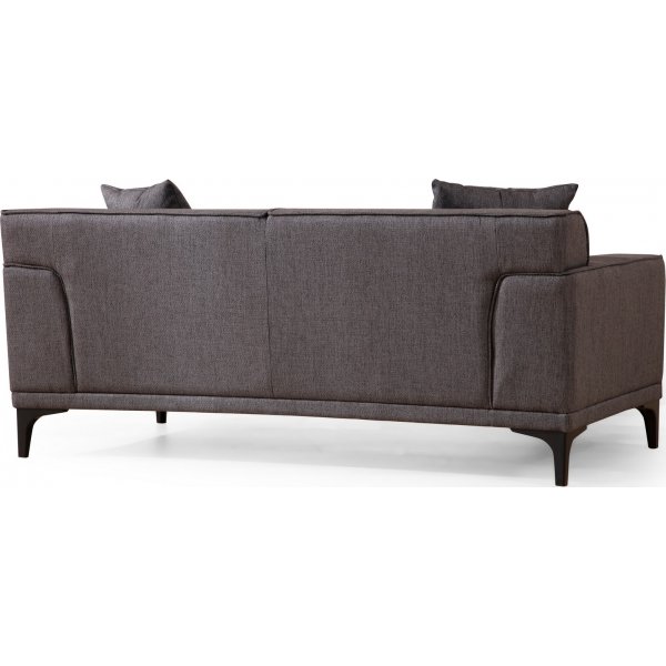 Petra 2-sits soffa - Antracit Petra 2-sits soffa - Antracit