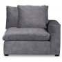 Fiskvik modulftlj hger - Gr Adore Velour