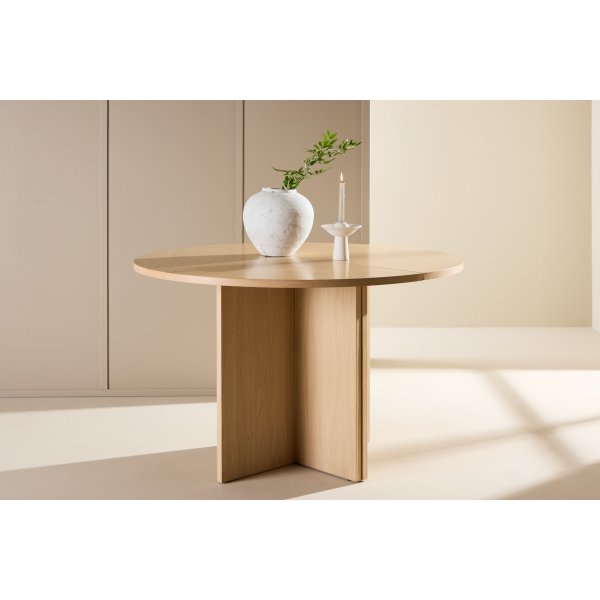 Strada matbord 120-170 x 120 cm - Whitewash Strada matbord 120-170 x 120 cm - Whitewash