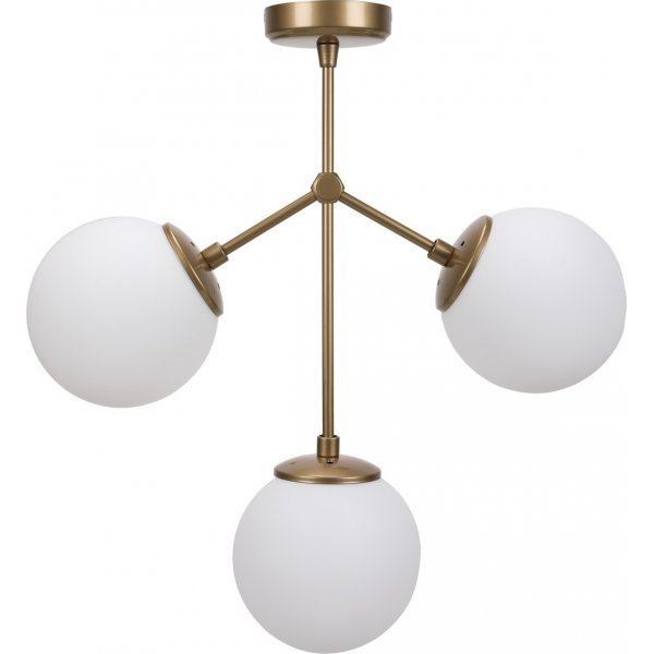 Plafonnier Damar 6337 - Or/blanc Plafonnier Damar 6337 - Or/blanc