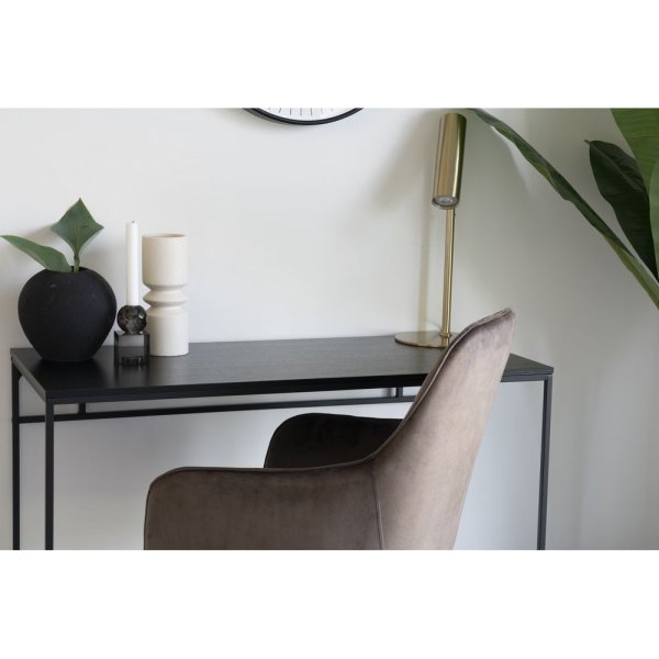 Vita Skrivbord 45x100 cm - Svart