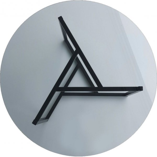 Table basse Trio 75 x 75 cm - Noir