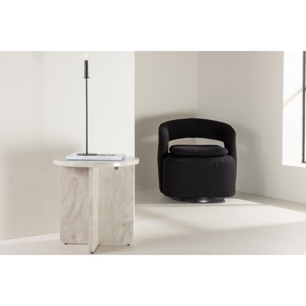 lesund sidobord 50 cm - Beige