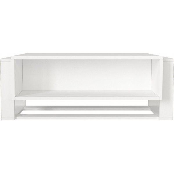 Table basse Bianco 106,4 x 60 cm - Blanc/or Table basse Bianco 106,4 x 60 cm - Blanc/or