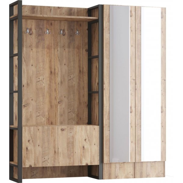 Meuble d'entrée en métal 17 - Pin Meuble d'entrée en métal 17 - Pin