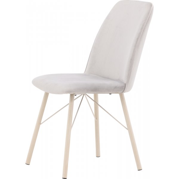 Chaise de salle à manger de tous les jours - Gris/blanchi Chaise de salle à manger de tous les jours - Gris/blanchi