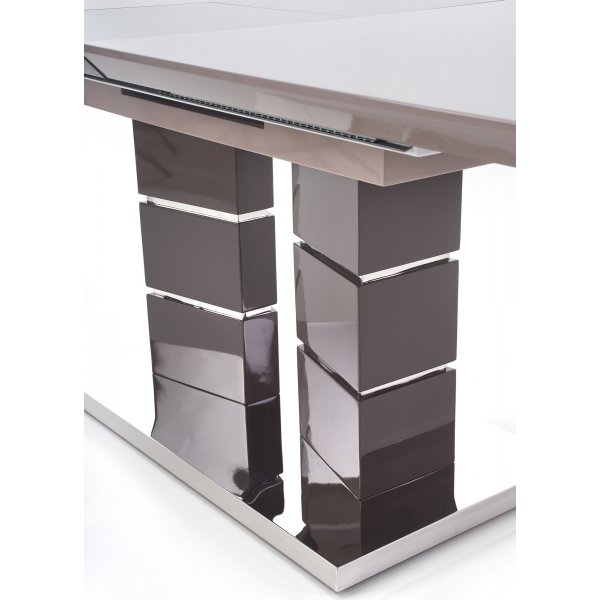 Table  manger Anastacia 160-200 cm - Gris