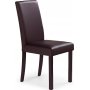 June stol - wenge/mrk brun