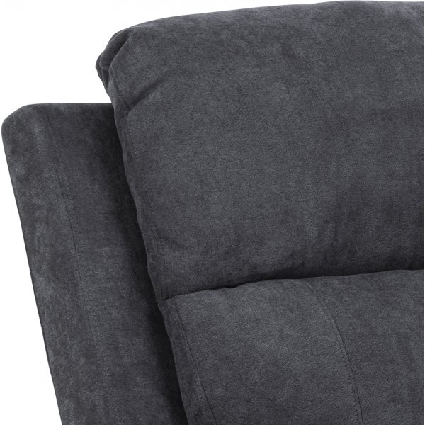 Canapé inclinable 3 places Mora - Gris Canapé inclinable 3 places Mora - Gris