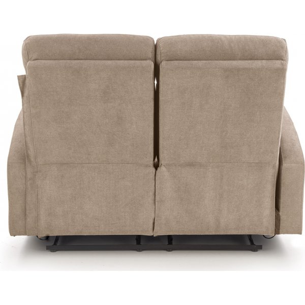 Canap inclinable 2 places Anslo - Beige