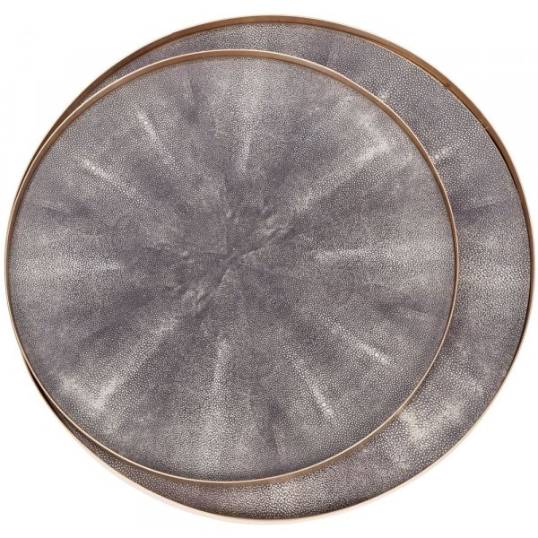 Satsbord Harper �56/48 cm - Guld/gr�