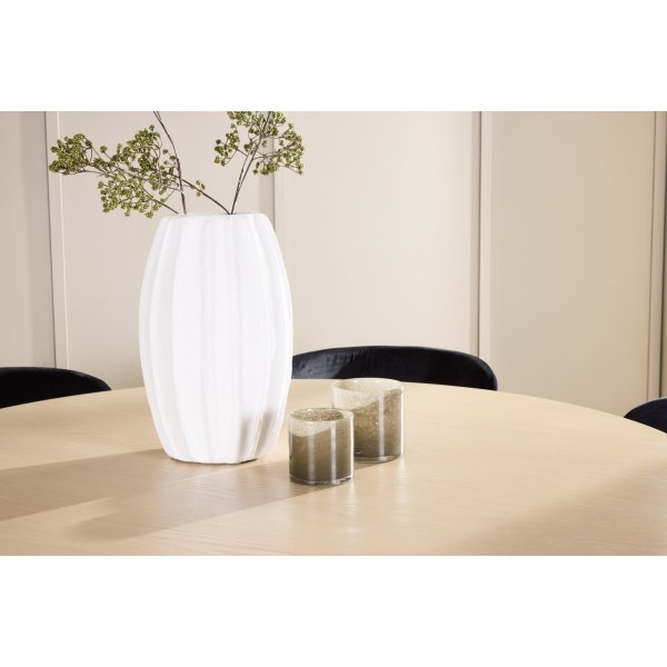 Matbord Copenhagen med 6 st Edina stolar - Beige/whitewash + 6.00 x Stolsdyna Matbord Copenhagen med 6 st Edina stolar - Beige/whitewash + 6.00 x Stolsdyna