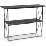 Paladium konsolbord 110 x 35 cm - Krom / Gr marmor