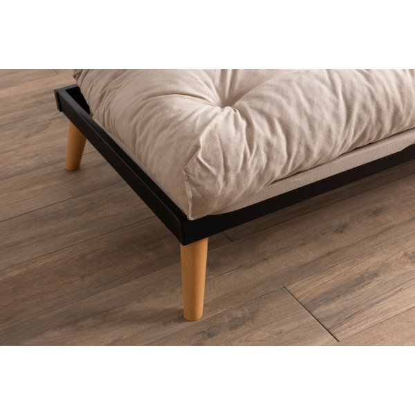 Saki 3-sits bddsoffa - Cream