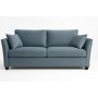 Soffa Liberty 2,5-sits med nitar - Blgrn