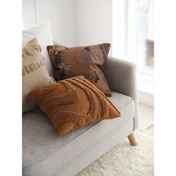 Rolf kussenhoes 45 x 45 cm - Bruin