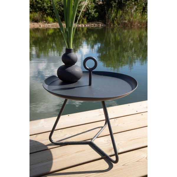 Pamplona sidobord - Svart