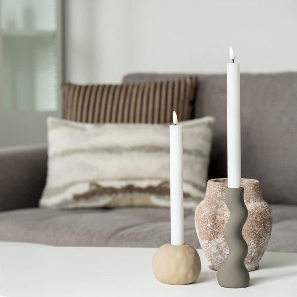 House Nordic ljusstake 8 Brun