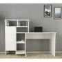 Buggy skrivbord 135,9x60 cm - Vit