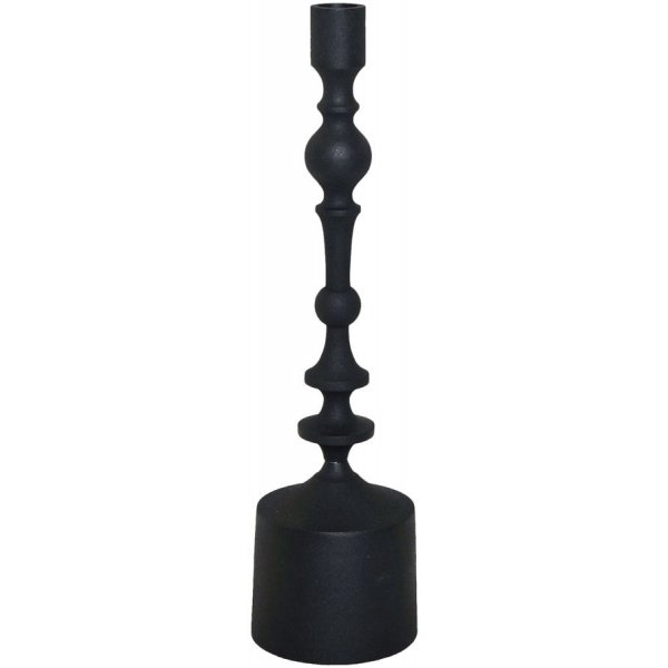 Basilio ljusstake liten - Svart