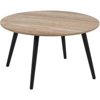 Dunfermline soffbord Ø80 - Ljus ask/svart Dunfermline soffbord Ø80 - Ljus ask/svart