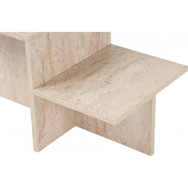 Harmony soffbord 80 x 40 cm - Travertin Harmony soffbord 80 x 40 cm - Travertin