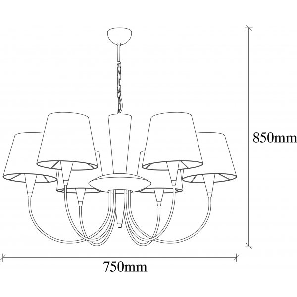 Plafonnier Pardo 3011 - Antique