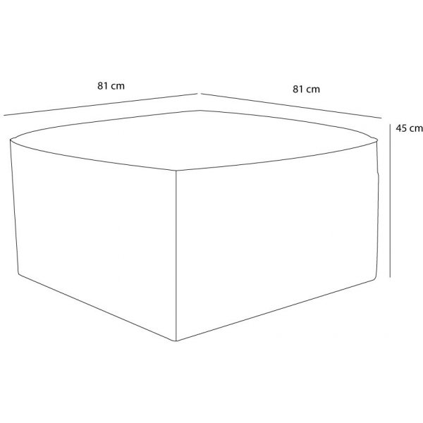 Pouf Kozan - Gris Pouf Kozan - Gris