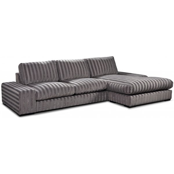 Scirocco divansoffa 3-sits XL 305 cm - Mobus silver stripe Scirocco divansoffa 3-sits XL 305 cm - Mobus silver stripe