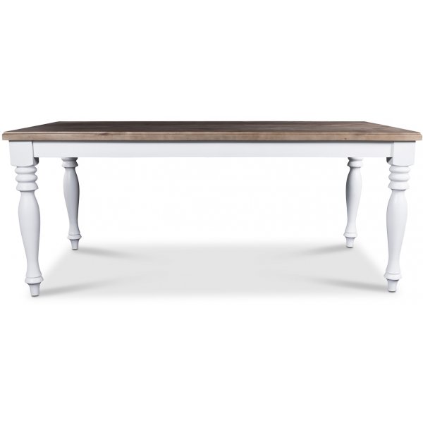 New England matgrupp 180 cm bord med 6 st Elisa matstolar