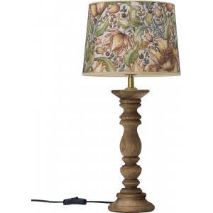 Lodge bordslampa - Rustik brun - 50 cm