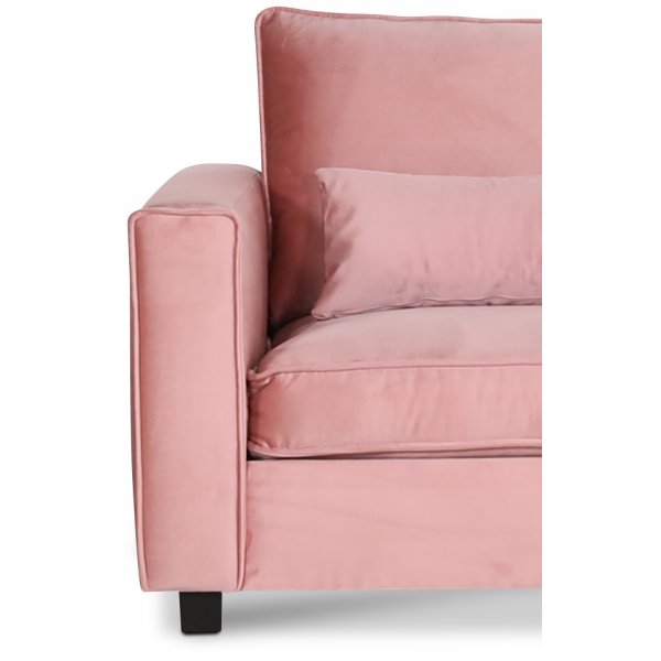 Adore 1,5-sits fåtölj - Dusty pink (Sammet) Adore 1,5-sits fåtölj - Dusty pink (Sammet)