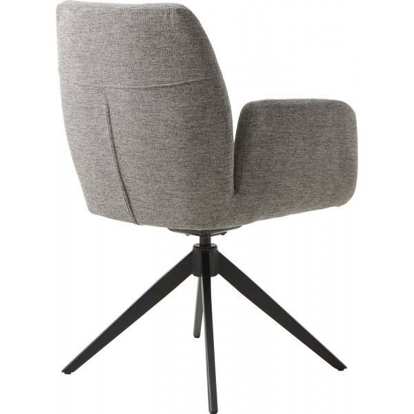 Steve karmstol - Grå/svart Steve karmstol - Grå/svart