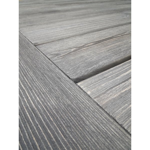 Oxford matbord 220x100 cm - Vit/grå + Textilrengöring för möbler Oxford matbord 220x100 cm - Vit/grå + Textilrengöring för möbler