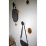 Giza Vggknappar fr upphngning - Mrkgrn/mssing - 3 st