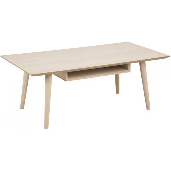 Century soffbord 115 x 60 cm - Vitpigmenterad ek Century soffbord 115 x 60 cm - Vitpigmenterad ek