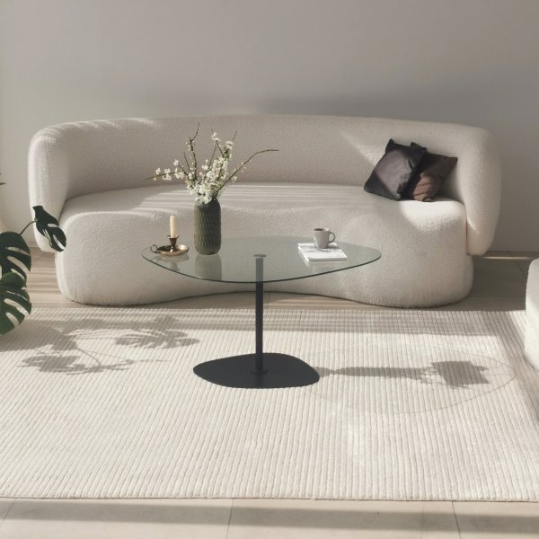 Table basse Soho 85 x 67 cm - Noir Table basse Soho 85 x 67 cm - Noir