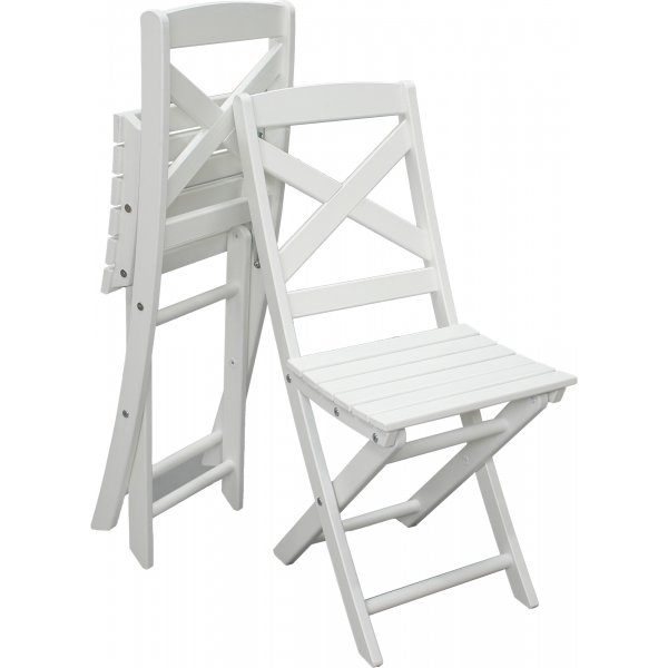 Wilma vit utestol + Fläckborttagare för möbler Wilma vit utestol + Fläckborttagare för möbler