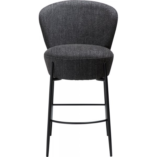 Orbit counterstol - Svart bouclé Orbit counterstol - Svart bouclé