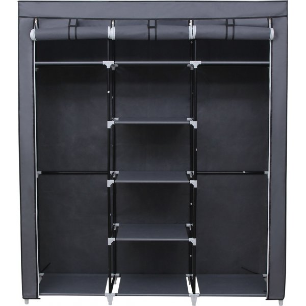 Armoire Katerina 150 x 175 cm - Gris Armoire Katerina 150 x 175 cm - Gris