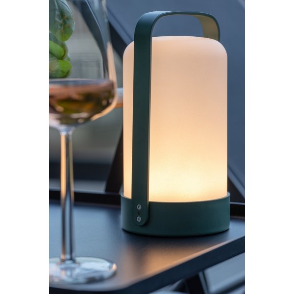 Lampe de table Fern - Vert/Blanc Lampe de table Fern - Vert/Blanc