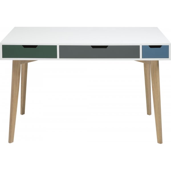 Tess skrivbord 120x60 cm - Vit Tess skrivbord 120x60 cm - Vit