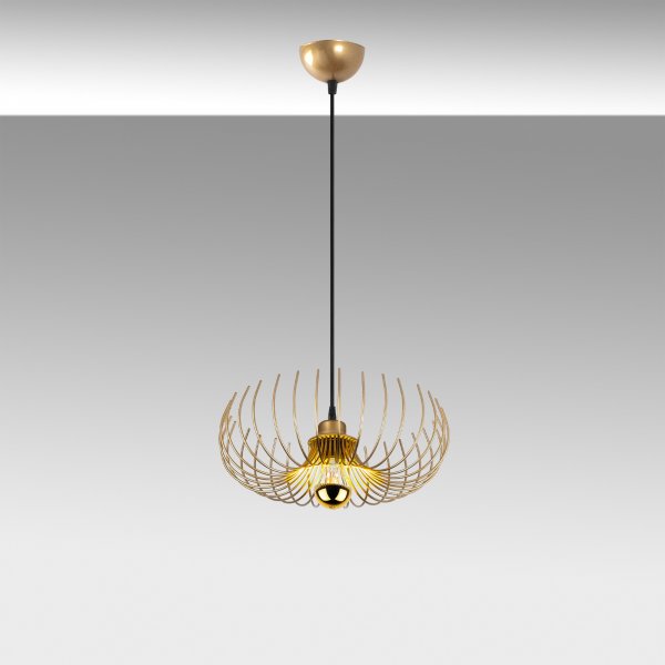 Karson taklampa - Guld